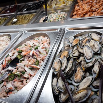 Buffet King - Cold seafood and salad. I'm no big fan of this section. - Chinese Near Me - Austin, Texas