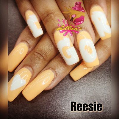 Photo of Lillian's Nails - New Carrollton, MD, US. Nails by Reesie