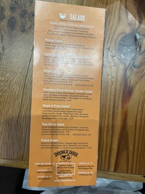 Menu photo 5 Double Dogs Greenville, SC