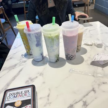 Autea Sweets & Eats - Raw coconut ice&Mochi/生椰麻薯芋圆挫冰 - Bubble Tea Near Me - Chicago, Illinois
