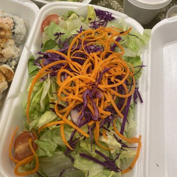 Cho Cho San - Side salad with ginger dressing - Sushi Bars Near Me - Tarzana, California Cho Cho San - Side salad with ginger dressing - Sushi Bars Near Me - Tarzana, California