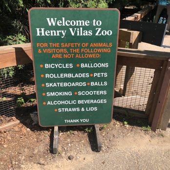 Henry Vilas Park Zoo - Rules - Zoos Near Me - Madison, Wisconsin Henry Vilas Park Zoo - Rules - Zoos Near Me - Madison, Wisconsin