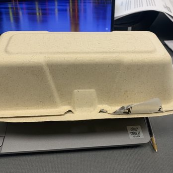 Firehouse Subs - a cardboard container on top of a laptop - Fast Food Near Me - Birmingham, Alabama Firehouse Subs - a cardboard container on top of a laptop - Fast Food Near Me - Birmingham, Alabama