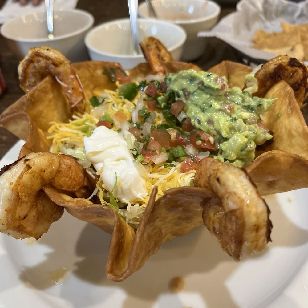 Shrimp Taco Salad