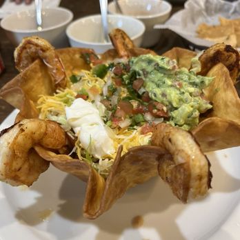 Los Amigos Restaurant - Shrimp Taco Salad - Mexican Near Me - Ruskin, Florida Los Amigos Restaurant - Shrimp Taco Salad - Mexican Near Me - Ruskin, Florida