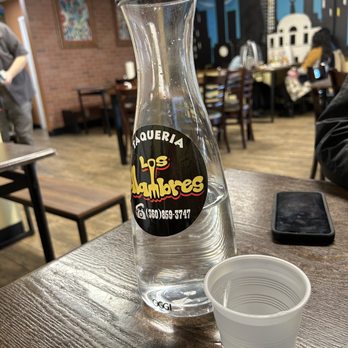 Los Alambres - Water - Mexican Near Me - Vancouver, Washington