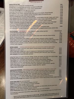 Menu photo 2 Bistro 7 Reno, NV