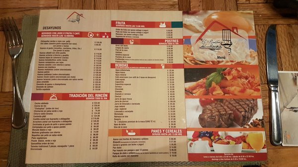 Menu photo 2 El Rincón del Parque Benito Juarez, DIF Menu photo 2 El Rincón del Parque Benito Juarez, DIF