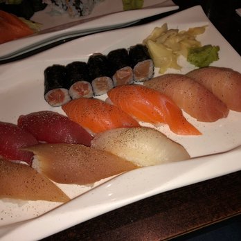 OKI Asian Bistro - Sushi Deluxe order (I added the pepper myself) - Japanese Near Me - Vernon, Connecticut OKI Asian Bistro - Sushi Deluxe order (I added the pepper myself) - Japanese Near Me - Vernon, Connecticut