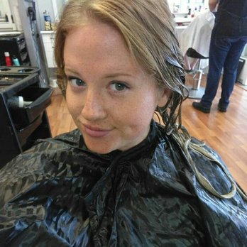Shay's Hair Studio - During the process. - Hair Salons Near Me - Richmond, British Columbia Shay's Hair Studio - During the process. - Hair Salons Near Me - Richmond, British Columbia
