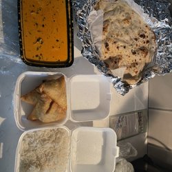 Namaste Nepal Restaurant - Garlic Naan, Chicken Tikka Masala, Vegetable Samosa