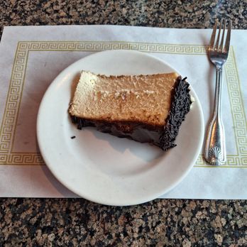 Majestic Diner - The chocolate cheesecake was a good sized slice, not to mention tasty - Diners Near Me - Westbury, New York