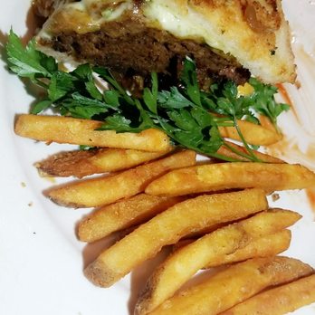 The Kettle - Meatloaf melt with seasoned fries. - Diners Near Me - Manhattan Beach, California