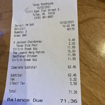 Texas Roadhouse - Steakhouses Near Me - Tulsa, Oklahoma Texas Roadhouse - Steakhouses Near Me - Tulsa, Oklahoma