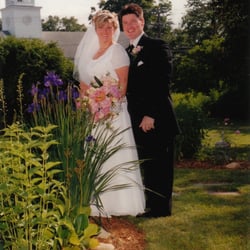 Wedding garden photo