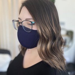 Hair By Sam - Balayage with dimension to complement my natural color.