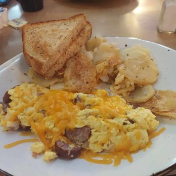 Mel's Diner - Kielbasa Scramble - Diners Near Me - Fort Myers, Florida Mel's Diner - Kielbasa Scramble - Diners Near Me - Fort Myers, Florida