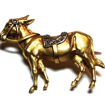 The Antique Guild - French Donkey brooch - Antiques Near Me - Alexandria, Virginia The Antique Guild - French Donkey brooch - Antiques Near Me - Alexandria, Virginia