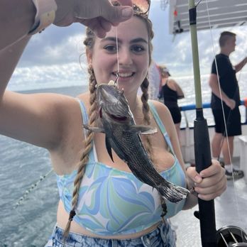 Hubbard's Marina - Small grouper catch( had to send him back) but it was fun! - Boating Near Me - Madeira Beach, Florida Hubbard's Marina - Small grouper catch( had to send him back) but it was fun! - Boating Near Me - Madeira Beach, Florida