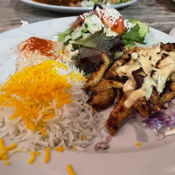 Pom & Olive - Chicken Shish Kebab - Mediterranean Near Me - Costa Mesa, California Pom & Olive - Chicken Shish Kebab - Mediterranean Near Me - Costa Mesa, California