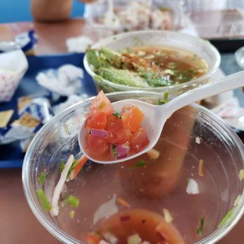 Via-Mar Seafood Restaurant - Coctel de tomate just 6 shrimps found - Seafood Near Me - Los Angeles, California Via-Mar Seafood Restaurant - Coctel de tomate just 6 shrimps found - Seafood Near Me - Los Angeles, California
