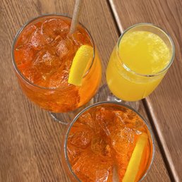 Aperol Spritz and Mimosa Aperol Spritz and Mimosa