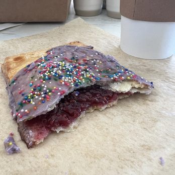 Blue Palm Mission Beach - Homemade "pop tart" - Coffee & Tea Near Me - San Diego, California Blue Palm Mission Beach - Homemade "pop tart" - Coffee & Tea Near Me - San Diego, California