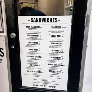 The Sandwich Board - Menu - Sandwiches Near Me - New York, New York The Sandwich Board - Menu - Sandwiches Near Me - New York, New York