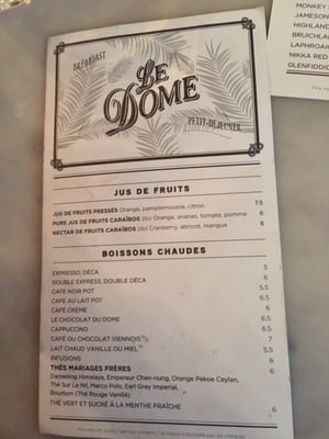 Menu photo 8 Le Dome Paris, 75