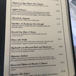 Menu page