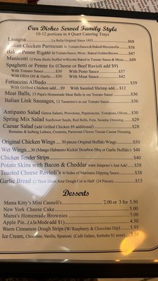 Menu photo 3 La Bella Pizza Chula Vista, CA