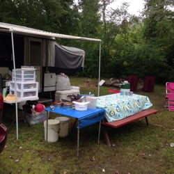 Lake Williams Campground - Our campsite. Nonseasonal camp site.