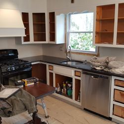 Perfectly Clear Painting and Handyman Service - Cabinets After 3