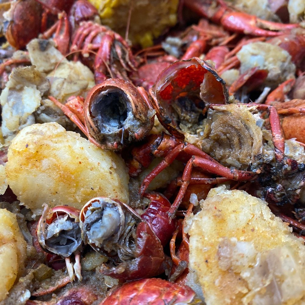 crawfish, corn and potatoes crawfish, corn and potatoes