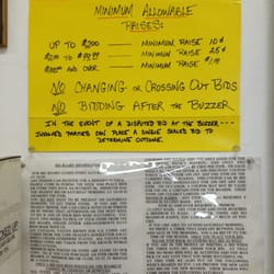 Bid Board Rules