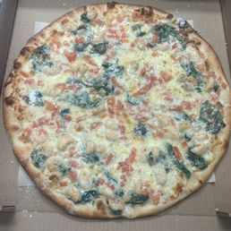 Shrimp Scampi Pizza