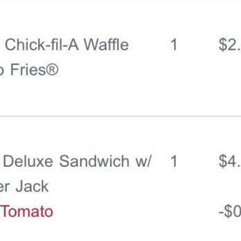 Chick-fil-A - Proof that I order fries. - Fast Food Near Me - Katy, Texas Chick-fil-A - Proof that I order fries. - Fast Food Near Me - Katy, Texas