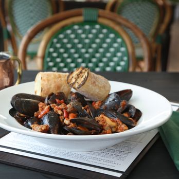 Cutler's Restaurant - a plate of mussels and bread - Seafood Near Me - Athens, Ohio Cutler's Restaurant - a plate of mussels and bread - Seafood Near Me - Athens, Ohio