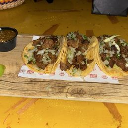 Carne asada tacos
