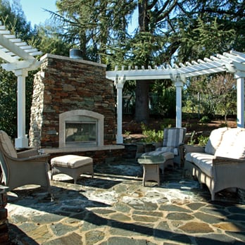 Pearman Landscape - a patio with a fire place - Landscaping Near Me - Morgan Hill, California Pearman Landscape - a patio with a fire place - Landscaping Near Me - Morgan Hill, California