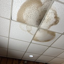 The Frying Pan - I didn't notice this until the end of the meal- but this was pretty scary- right above us