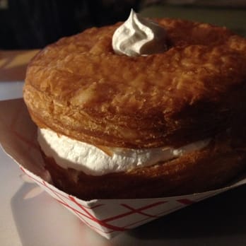 Fresh Donuts - Kronut with vanilla cream. Excellent - Donuts Near Me - Granada Hills, California Fresh Donuts - Kronut with vanilla cream. Excellent - Donuts Near Me - Granada Hills, California