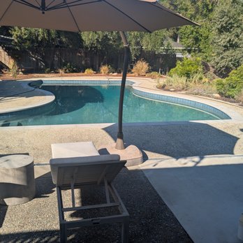 Dane's Swimming Pools - The pool after Dane finished... - Pool & Hot Tub Service Near Me