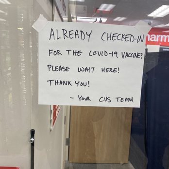 CVS Pharmacy - a sign on the door - Drugstores Near Me - New York, New York CVS Pharmacy - a sign on the door - Drugstores Near Me - New York, New York