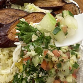 Shaloha PITA - Israeli Salad was a personal no with too much parsley - Sandwiches Near Me - Honolulu, Hawaii Shaloha PITA - Israeli Salad was a personal no with too much parsley - Sandwiches Near Me - Honolulu, Hawaii