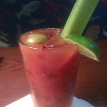 Red Lobster - delicious bloody mary - Seafood Near Me - Riverside, California