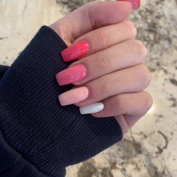 Cosmo Nail & Spa - pink multi colored nails - Nail Salons Near Me - Stamford, Connecticut Cosmo Nail & Spa - pink multi colored nails - Nail Salons Near Me - Stamford, Connecticut