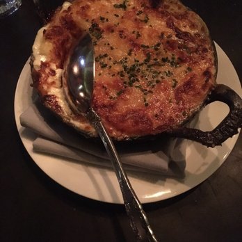 Maple & Ash - Yukon Gold Gratin - super cheesy - Steakhouses Near Me - Chicago, Illinois Maple & Ash - Yukon Gold Gratin - super cheesy - Steakhouses Near Me - Chicago, Illinois