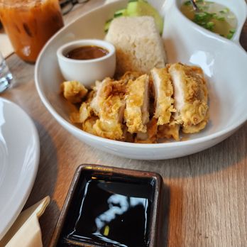 Kin Dee - Fried chicken extra $3. - Thai Near Me - Seattle, Washington