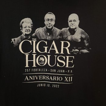 The Cigar House - T-shirt - Tobacco Shops Near Me - Old San Juan, Puerto Rico The Cigar House - T-shirt - Tobacco Shops Near Me - Old San Juan, Puerto Rico